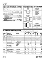 LT1077IN8 datasheet pdf 2 page