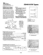 CD40107BPSR datasheet pdf 1 page