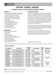 IXDN504PI datasheet pdf 1 page