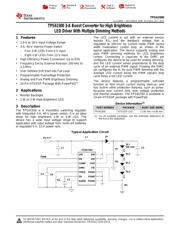 TPS61500EVM-369 datasheet pdf 1 page