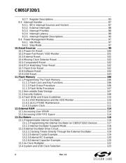 C8051F320R datasheet pdf 4 page