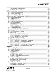 C8051F320R datasheet pdf 5 page