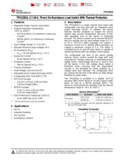 TPS22810DBVR datasheet pdf 1 page