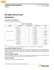 MC13892JVL datasheet pdf 1 page