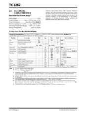TC1262-2.5VDB datasheet pdf 2 page
