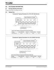 TC1262-2.5VDB datasheet pdf 6 page