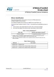 STM32L073VBT7 datasheet pdf 1 page