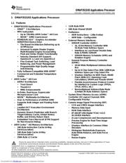 OMAP3503DCUS datasheet pdf 1 page