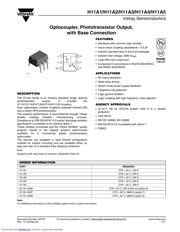 H11A2 datasheet pdf 1 page