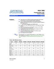 EPM7128STI100-10 datasheet pdf 1 page