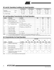 AT27C040-70TI datasheet pdf 4 page