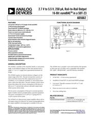 AD5662ARJ-2REEL7 datasheet pdf 1 page