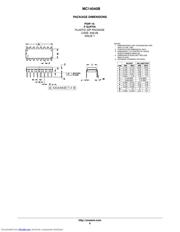 MC14040BDR2 datasheet pdf 6 page