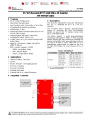 PCF8575DB datasheet pdf 1 page