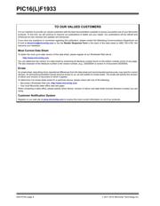 PIC16F1933-E/SP datasheet pdf 6 page
