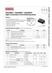 1N4148WT datasheet pdf 1 page