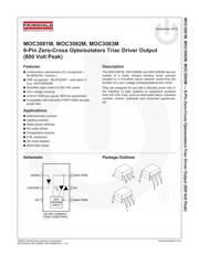 MOC3083SR2VM datasheet pdf 1 page