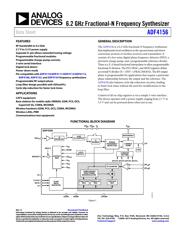ADF4156BRUZ-RL7 datasheet pdf 1 page