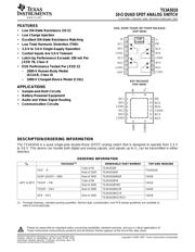 TS3A5018DGVRE4 datasheet pdf 1 page