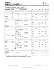 TS3A5018DGVRE4 datasheet pdf 4 page