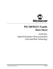 PIC18F84J11-I/PT datasheet pdf 1 page