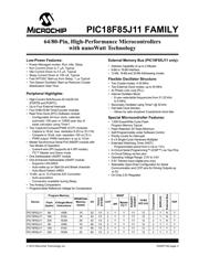 PIC18F84J11-I/PT datasheet pdf 3 page