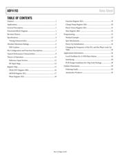 ADF4193BCPZ datasheet pdf 2 page