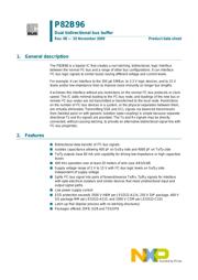 P82B96DP datasheet pdf 1 page