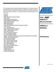ATXMEGA64A3 datasheet pdf 1 page