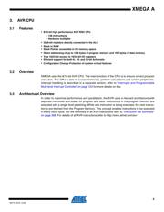 ATXMEGA64A3 datasheet pdf 5 page