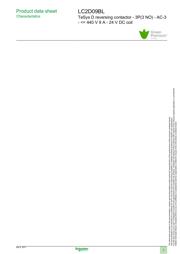 LC2D09BL datasheet pdf 1 page