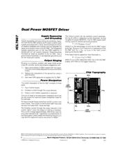 ICL7667CBA datasheet pdf 4 page