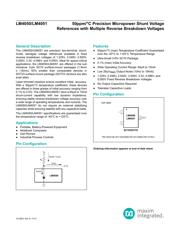LM4051AEM3-1.2+T datasheet pdf 1 page