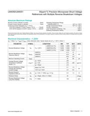 LM4051AEM3-1.2+T datasheet pdf 2 page