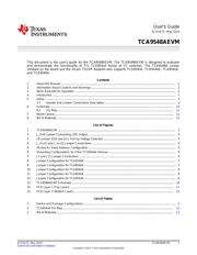 TCA9548AEVM datasheet pdf 1 page