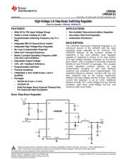 LM5010ASDX/NOPB datasheet pdf 1 page