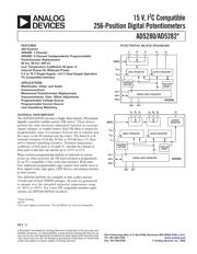 AD5280BRU50-REEL7 datasheet pdf 1 page