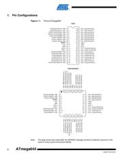 ATMEGA644-20MU datasheet pdf 2 page