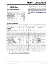 MCP6542T-E/MS datasheet pdf 3 page