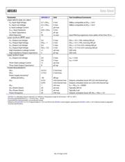 AD5383BSTZ-3 datasheet pdf 6 page