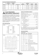 TSC2003EVM datasheet pdf 2 page