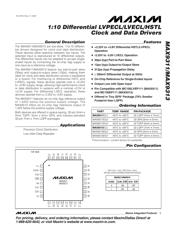MAX9311ECJ+ datasheet pdf 1 page