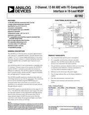 AD7992BRM-0 datasheet pdf 1 page