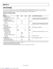 ADF7021-VBCPZ datasheet pdf 4 page