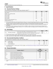 LM5069MM-2/NOPB datasheet pdf 4 page