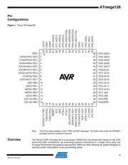ATMEGA128-16AUR datasheet pdf 2 page