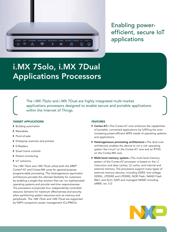 MCIMX7D3DVK10SD datasheet pdf 1 page
