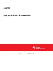 LM2585S-12/NOPB datasheet pdf 1 page