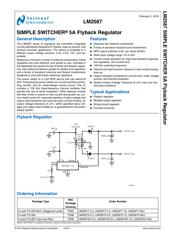 LM2585S-12/NOPB datasheet pdf 2 page
