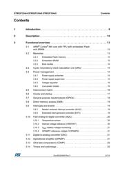 STM32F334C6T6TR datasheet pdf 3 page